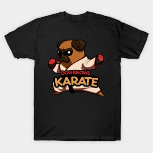 Dog Knows Karate T-Shirt